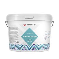 Гидроизоляция акриловая 1221 Pro, Ecoroom, 14 кг ведро